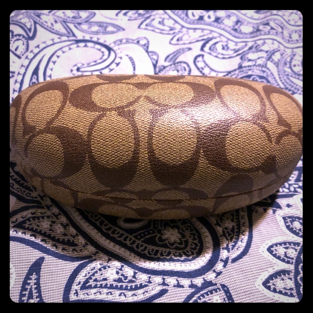 Coach sunglasses case